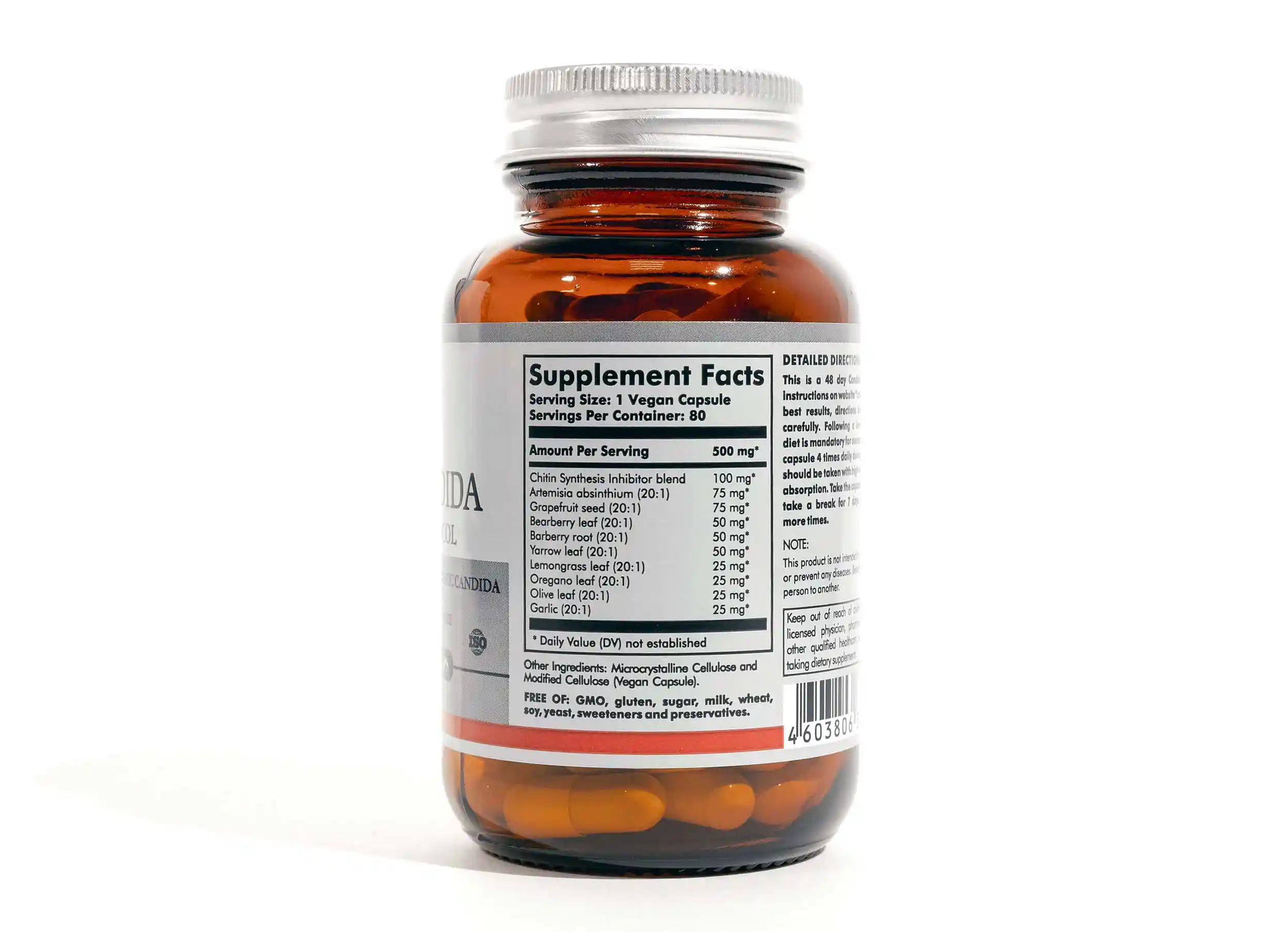 ANTI-CANDIDA + ANTI-PARASITE + COLLOIDAL SILVER (3 КУРСА)