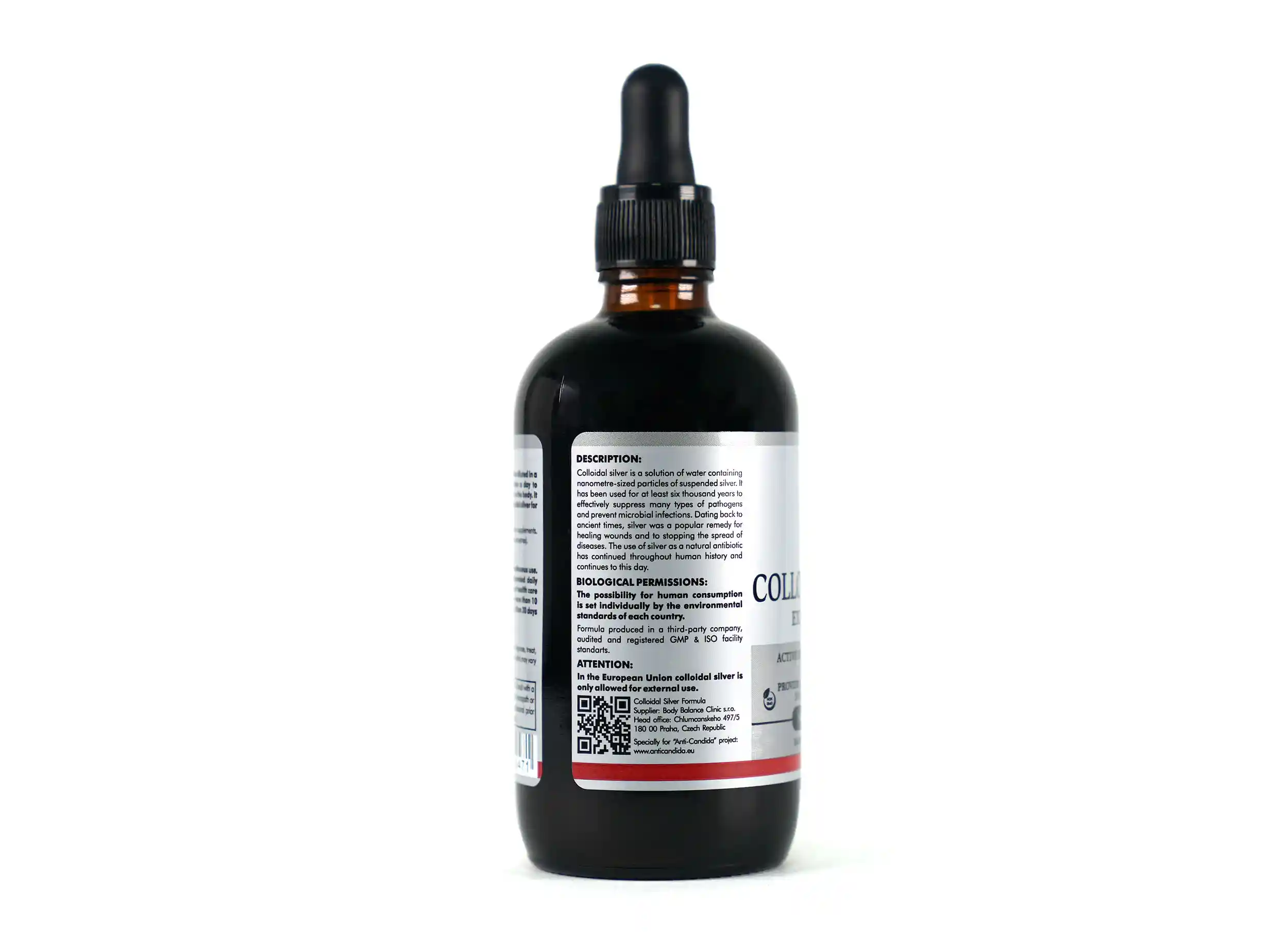 COLLOIDAL SILVER 1200 PPM (ANTI-MICROBIAL CLEANSE)